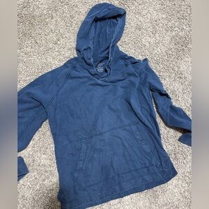 American Eagle Blue hooded sweatshirt